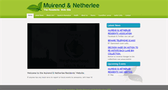 Desktop Screenshot of netherlee.org.uk